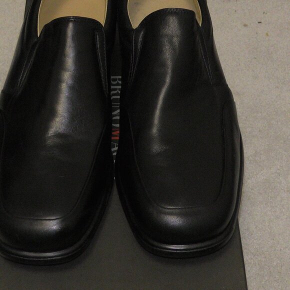 Bruno Magli Ashton Black Leather Loafers Mens 11 M Shoes Hand-Made in Italy main image 4